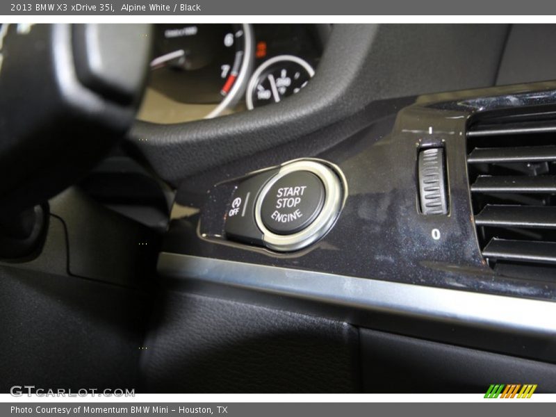 Alpine White / Black 2013 BMW X3 xDrive 35i
