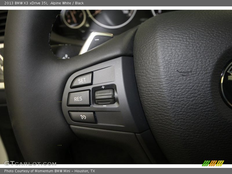 Alpine White / Black 2013 BMW X3 xDrive 35i