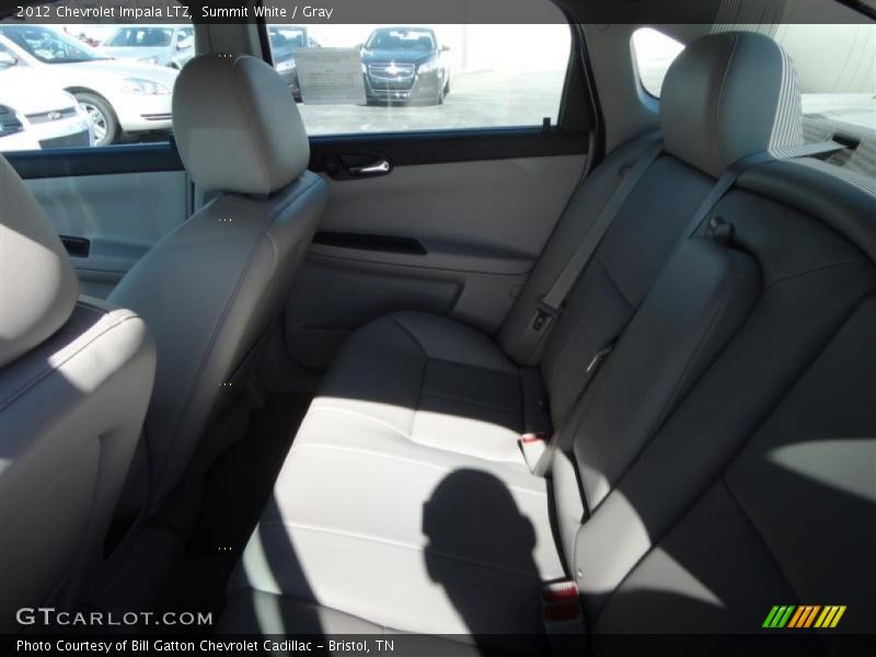 Summit White / Gray 2012 Chevrolet Impala LTZ