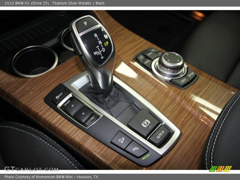 Titanium Silver Metallic / Black 2013 BMW X3 xDrive 35i