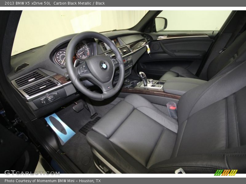 Black Interior - 2013 X5 xDrive 50i 