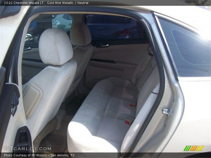 Gold Mist Metallic / Neutral 2010 Chevrolet Impala LT