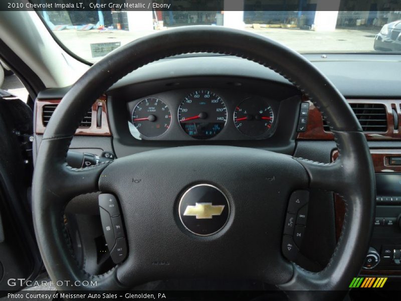 Cyber Gray Metallic / Ebony 2010 Chevrolet Impala LT
