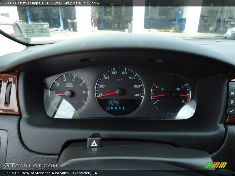 Cyber Gray Metallic / Ebony 2010 Chevrolet Impala LT