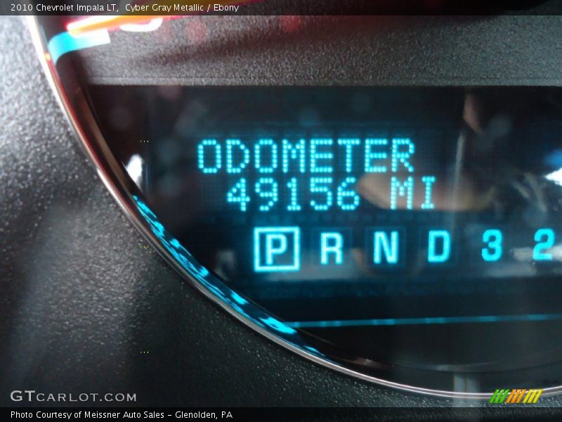 Cyber Gray Metallic / Ebony 2010 Chevrolet Impala LT