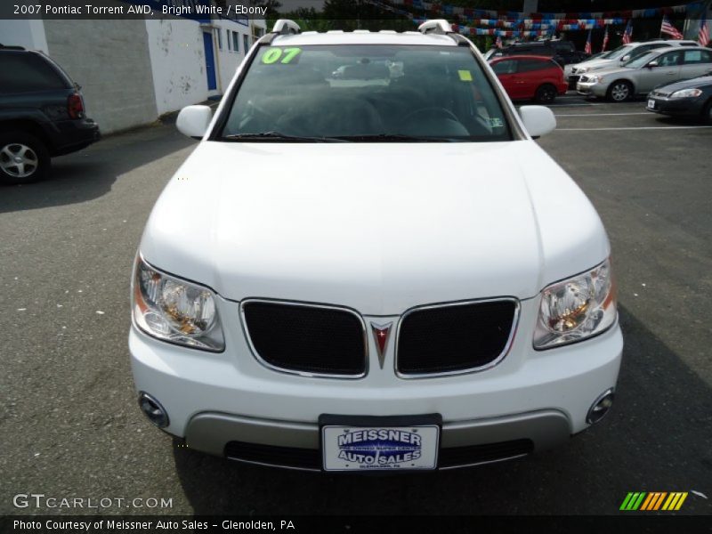 Bright White / Ebony 2007 Pontiac Torrent AWD