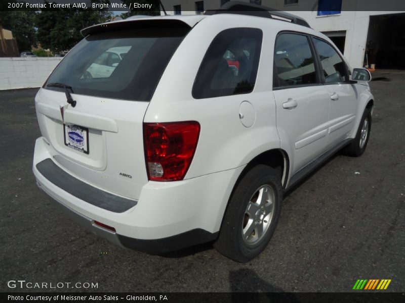 Bright White / Ebony 2007 Pontiac Torrent AWD