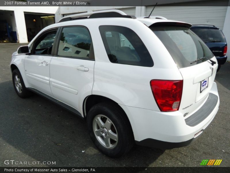 Bright White / Ebony 2007 Pontiac Torrent AWD