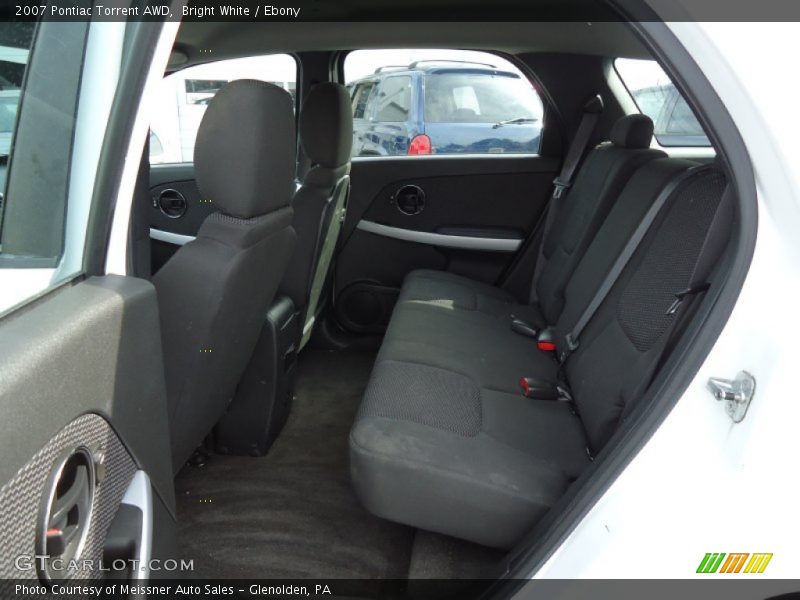 Bright White / Ebony 2007 Pontiac Torrent AWD