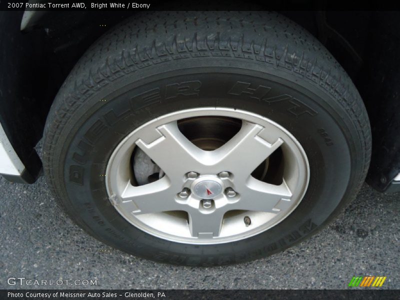 Bright White / Ebony 2007 Pontiac Torrent AWD