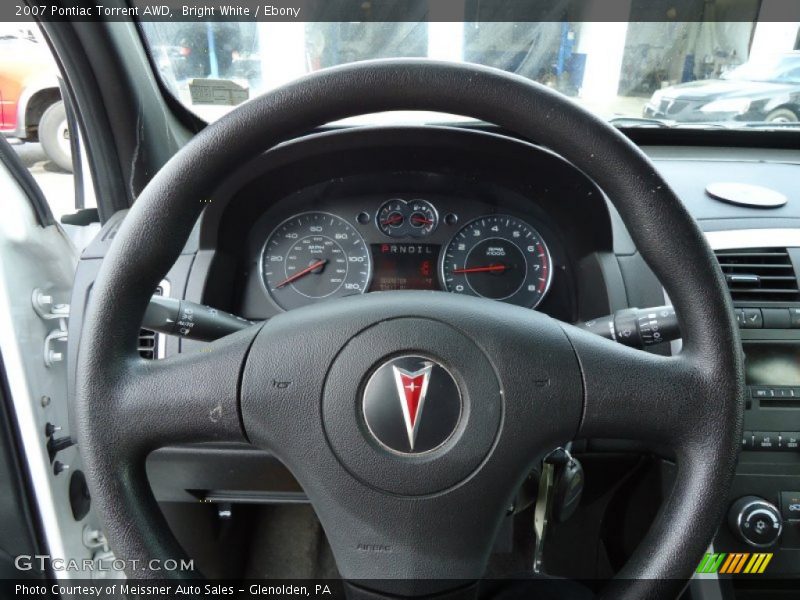 Bright White / Ebony 2007 Pontiac Torrent AWD