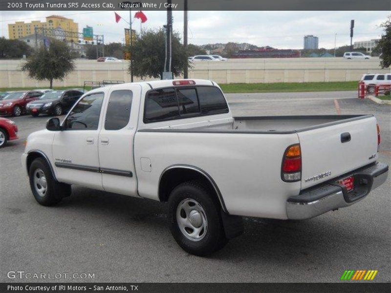 Natural White / Gray 2003 Toyota Tundra SR5 Access Cab