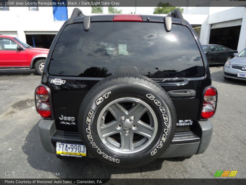Black / Dark/Light Slate Gray 2006 Jeep Liberty Renegade 4x4