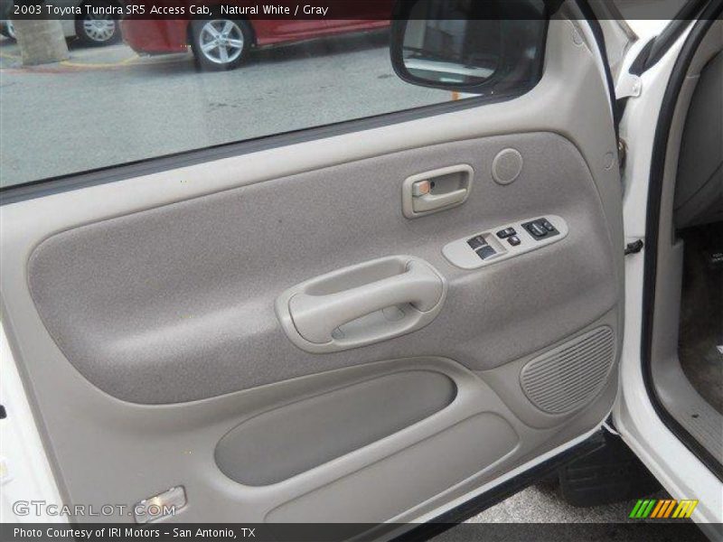 Natural White / Gray 2003 Toyota Tundra SR5 Access Cab