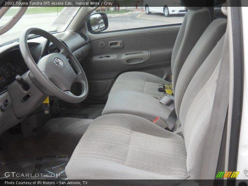 Natural White / Gray 2003 Toyota Tundra SR5 Access Cab