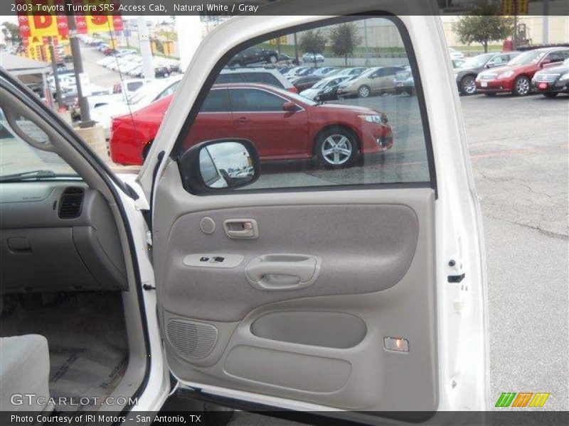 Natural White / Gray 2003 Toyota Tundra SR5 Access Cab