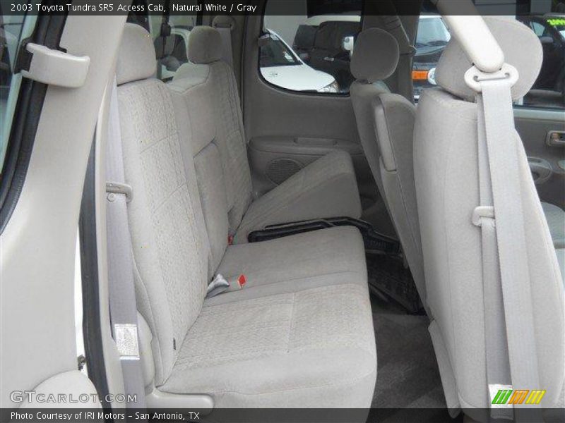 Natural White / Gray 2003 Toyota Tundra SR5 Access Cab