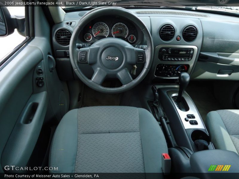 Black / Dark/Light Slate Gray 2006 Jeep Liberty Renegade 4x4