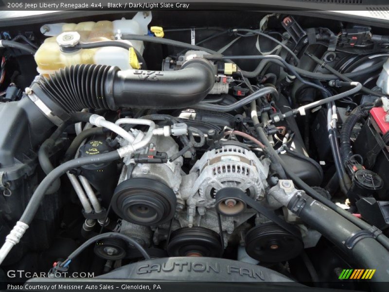 Black / Dark/Light Slate Gray 2006 Jeep Liberty Renegade 4x4