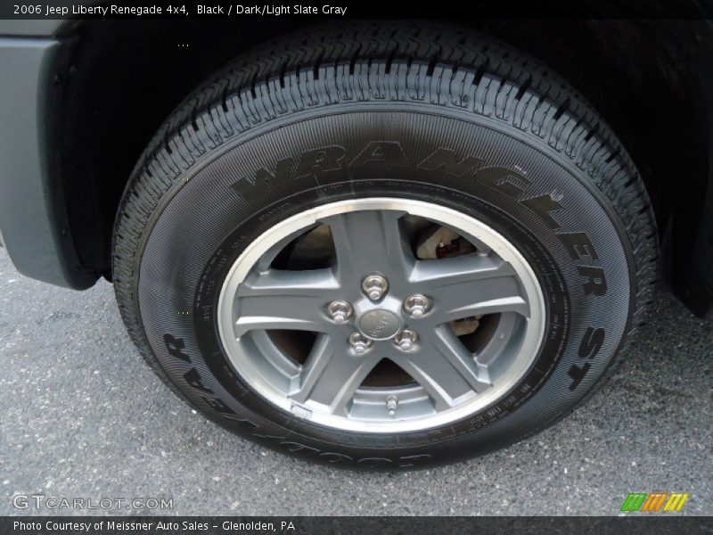 Black / Dark/Light Slate Gray 2006 Jeep Liberty Renegade 4x4