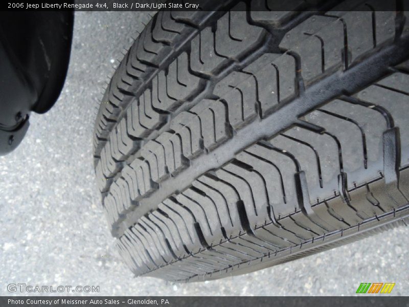 Black / Dark/Light Slate Gray 2006 Jeep Liberty Renegade 4x4