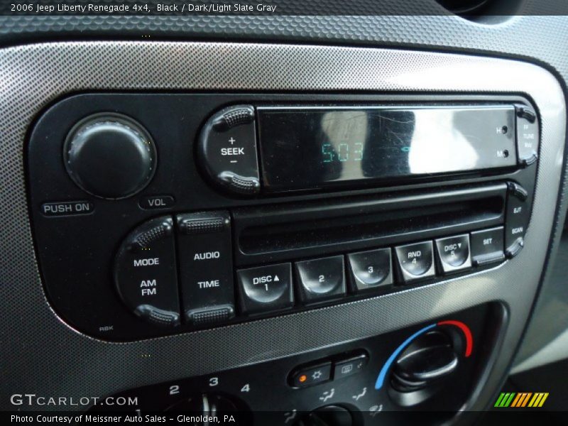 Black / Dark/Light Slate Gray 2006 Jeep Liberty Renegade 4x4