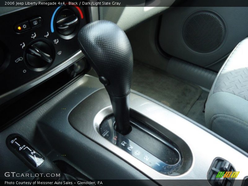 Black / Dark/Light Slate Gray 2006 Jeep Liberty Renegade 4x4