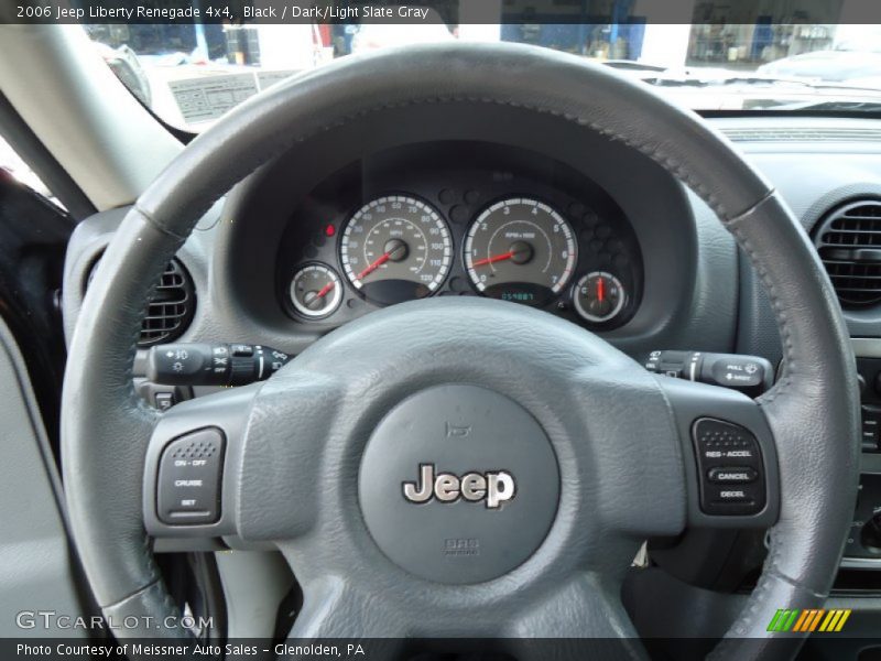 Black / Dark/Light Slate Gray 2006 Jeep Liberty Renegade 4x4