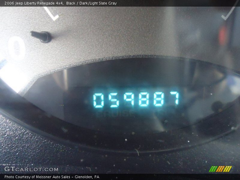 Black / Dark/Light Slate Gray 2006 Jeep Liberty Renegade 4x4