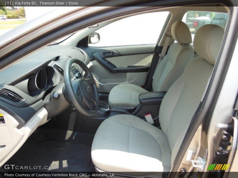 Titanium Silver / Stone 2011 Kia Forte EX