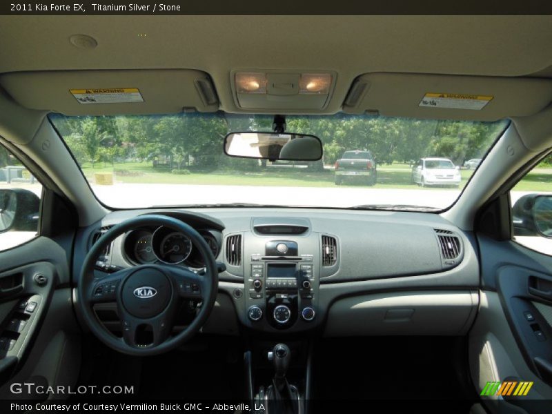 Titanium Silver / Stone 2011 Kia Forte EX