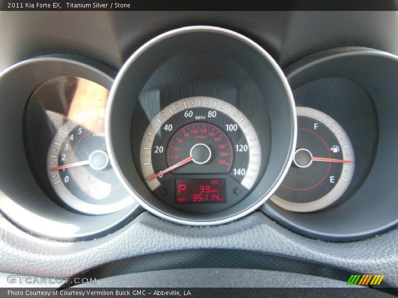 Titanium Silver / Stone 2011 Kia Forte EX