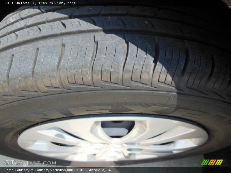 Titanium Silver / Stone 2011 Kia Forte EX