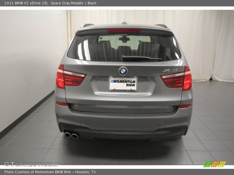 Space Gray Metallic / Black 2013 BMW X3 xDrive 28i