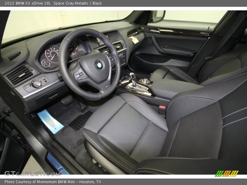 Space Gray Metallic / Black 2013 BMW X3 xDrive 28i