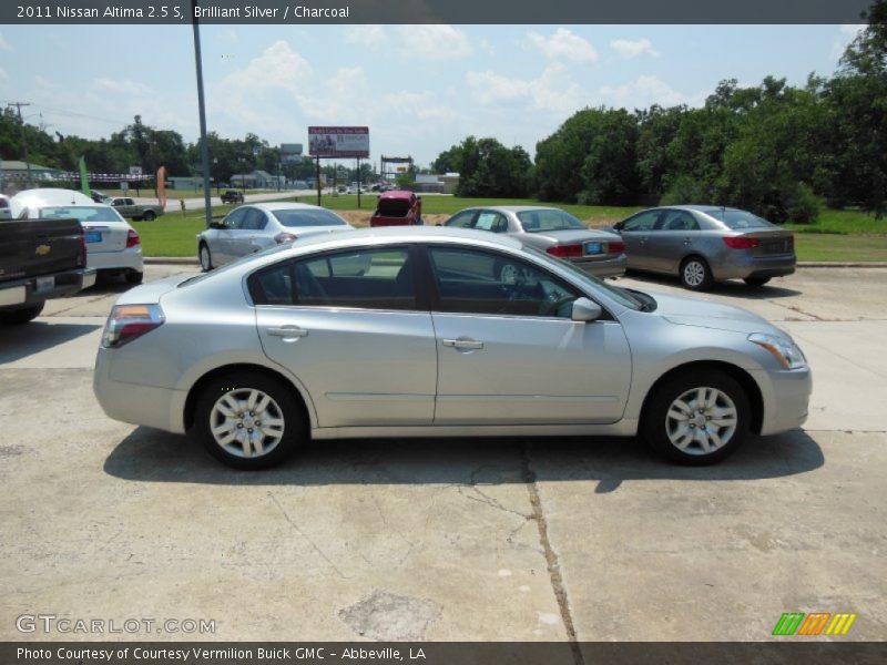 Brilliant Silver / Charcoal 2011 Nissan Altima 2.5 S