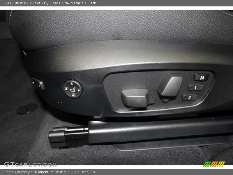 Space Gray Metallic / Black 2013 BMW X3 xDrive 28i