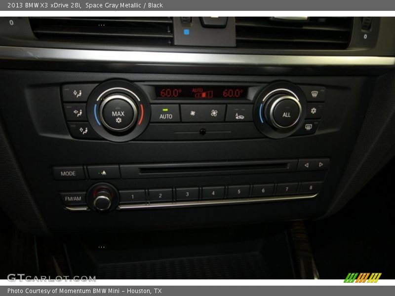 Space Gray Metallic / Black 2013 BMW X3 xDrive 28i
