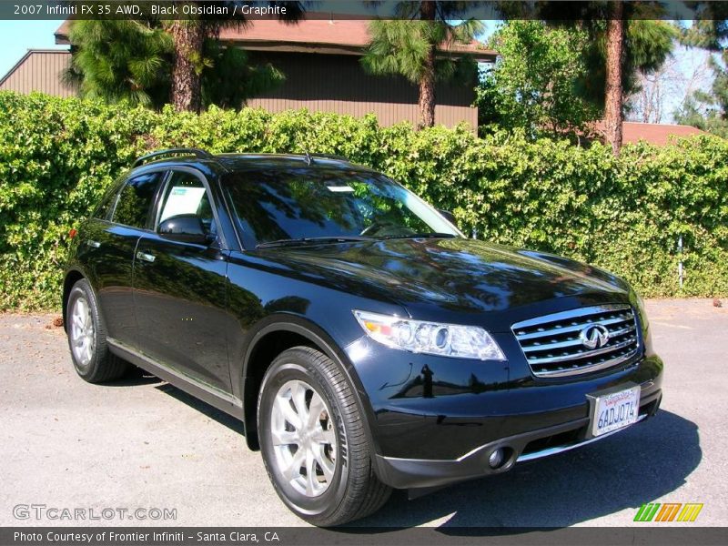 Black Obsidian / Graphite 2007 Infiniti FX 35 AWD