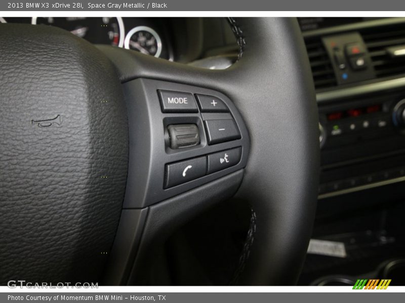 Space Gray Metallic / Black 2013 BMW X3 xDrive 28i