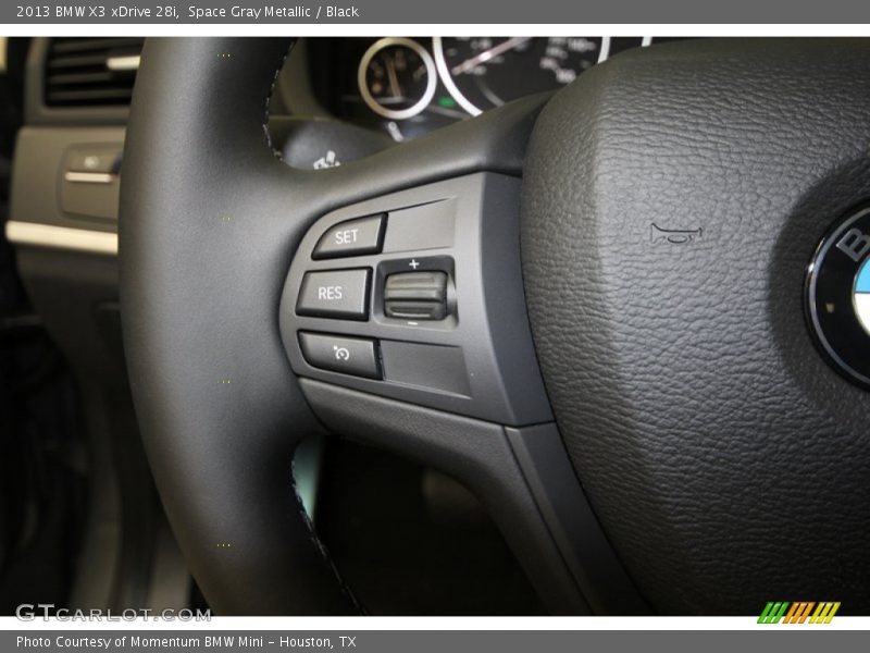 Space Gray Metallic / Black 2013 BMW X3 xDrive 28i
