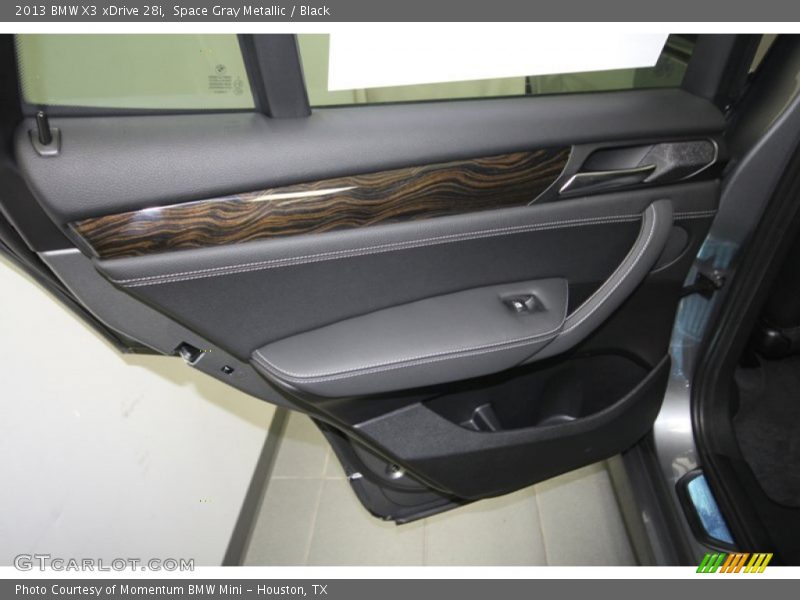 Space Gray Metallic / Black 2013 BMW X3 xDrive 28i