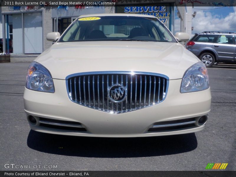 Sand Beige Metallic / Cocoa/Cashmere 2011 Buick Lucerne CXL