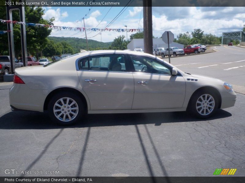 Sand Beige Metallic / Cocoa/Cashmere 2011 Buick Lucerne CXL