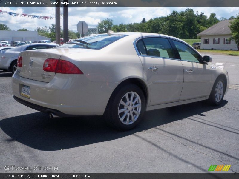 Sand Beige Metallic / Cocoa/Cashmere 2011 Buick Lucerne CXL