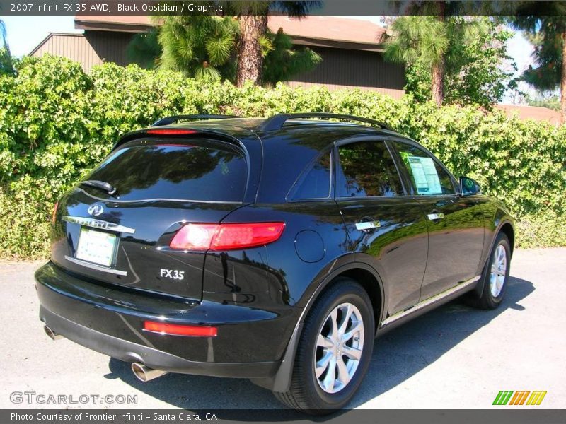 Black Obsidian / Graphite 2007 Infiniti FX 35 AWD