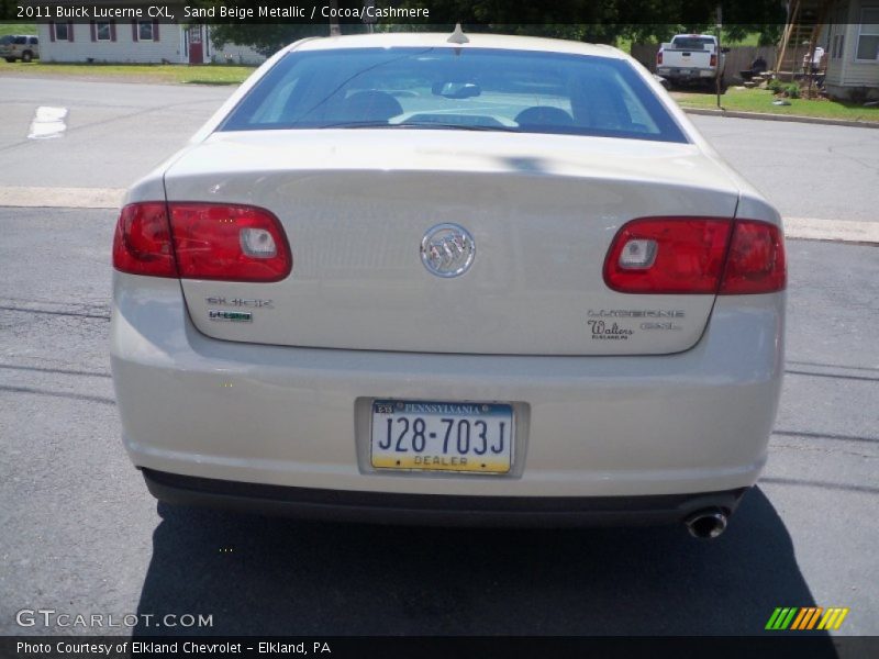Sand Beige Metallic / Cocoa/Cashmere 2011 Buick Lucerne CXL