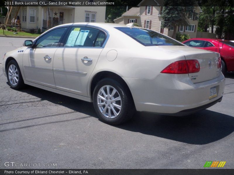 Sand Beige Metallic / Cocoa/Cashmere 2011 Buick Lucerne CXL