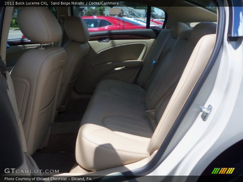 Sand Beige Metallic / Cocoa/Cashmere 2011 Buick Lucerne CXL