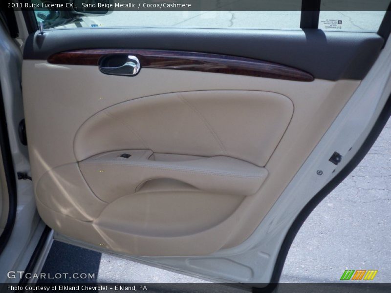 Sand Beige Metallic / Cocoa/Cashmere 2011 Buick Lucerne CXL